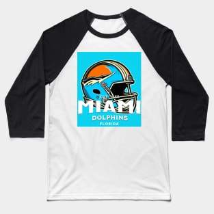 miami dolphin Baseball T-Shirt